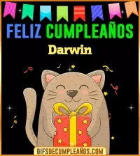 GIF Feliz Cumpleaños Darwin
